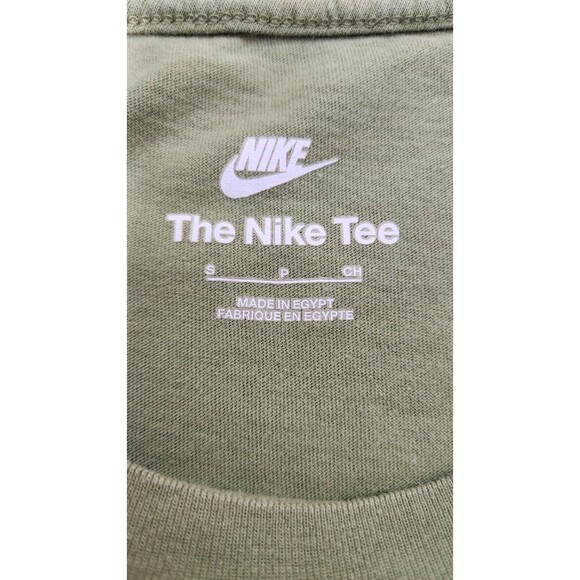 Nike Men's T-Shirt | Small, Green, Logo, Crew Neck, Short Sleeves, GUC, Read Des - Picture 9 of 10